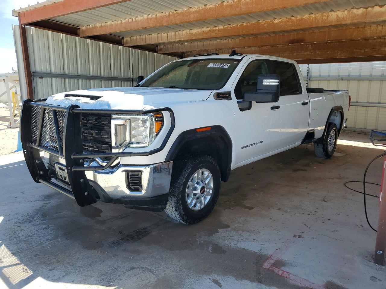 2023 GMC Sierra 2500HD Pro, VIN 1GT49LE75PF207330 — Hail
