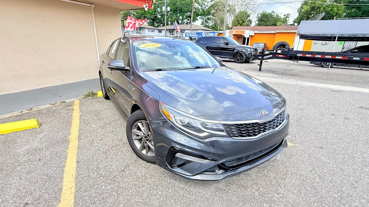 2020 Kia Optima LX, VIN 5XXGT4L30LG413221 — Prior damage history