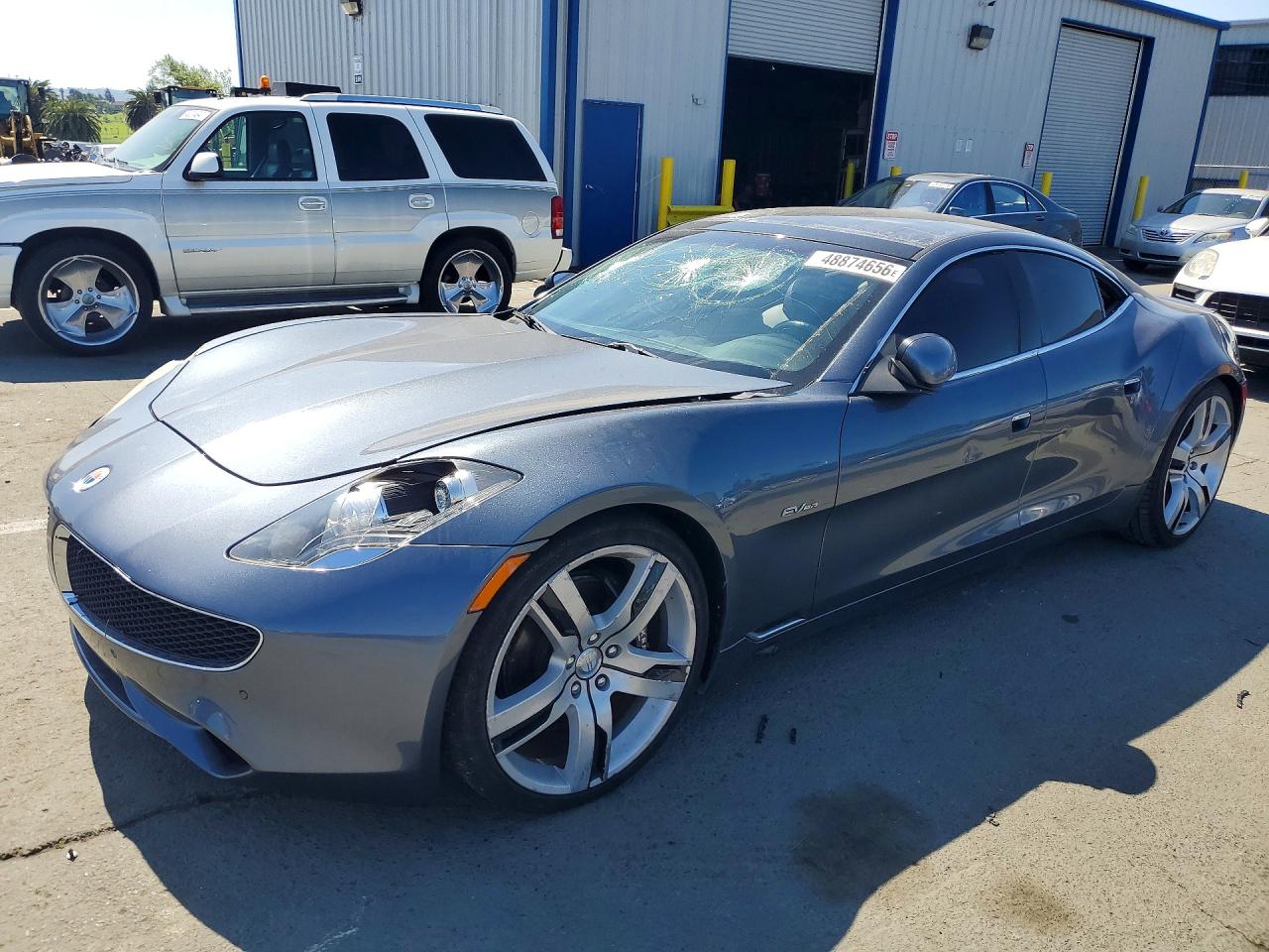 2012 Fisker Karma EcoSport, VIN YH4K14AA6CA001193 — Vandalism