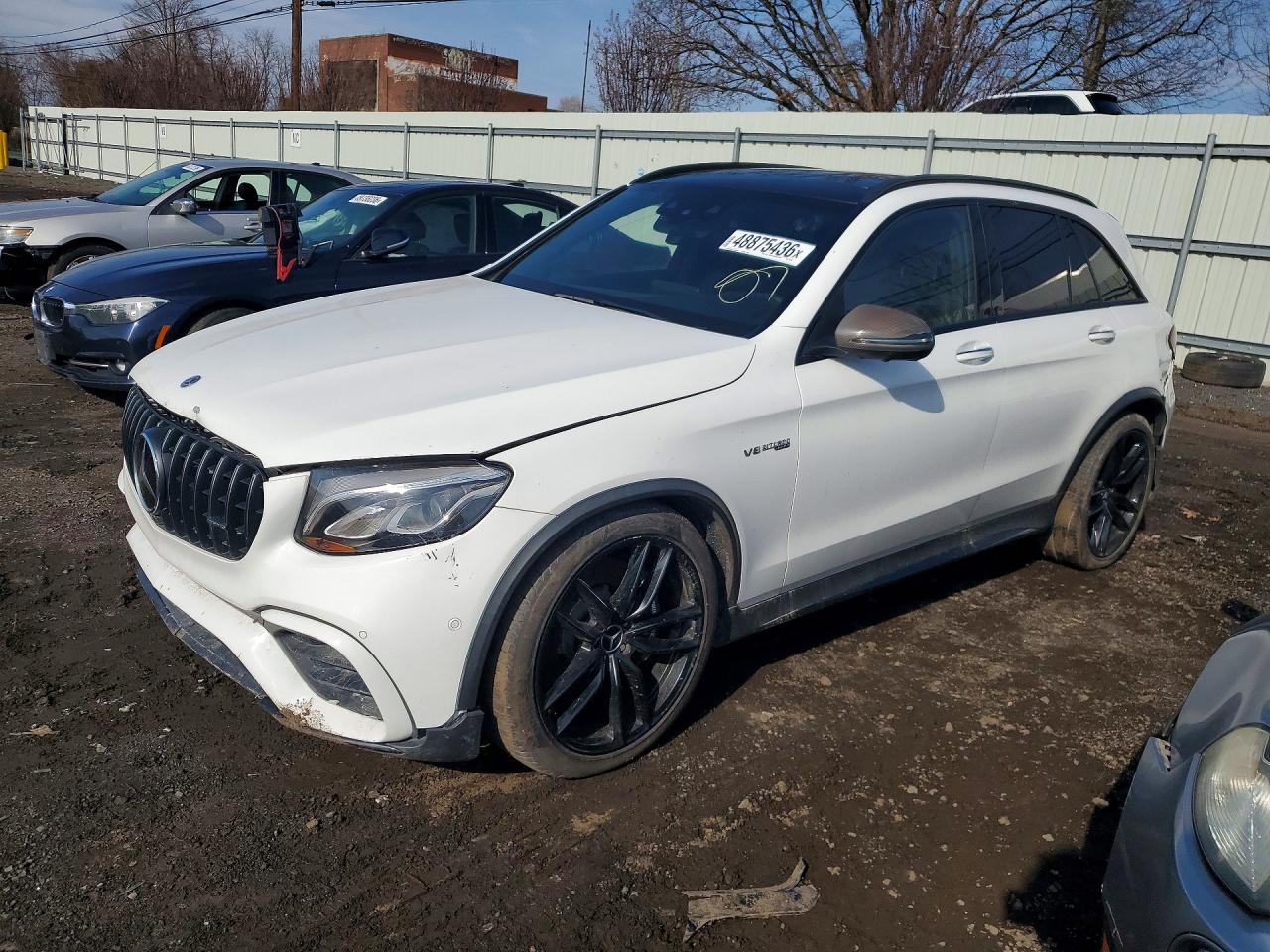 2019 Mercedes-Benz GLC 63 AMG, VIN WDC0G8JB3KF497646 — Rear end