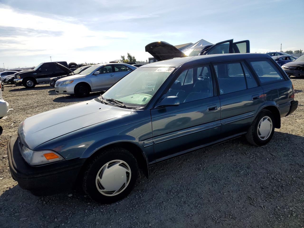 1992 Toyota Corolla, VIN JT2AE94K3N3499106 — Minor dents and scratches