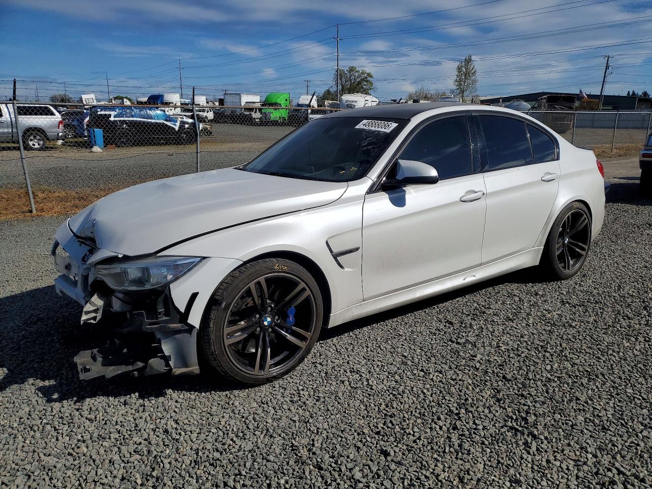 2015 BMW M3, VIN WBS3C9C59FP803382 — Перед