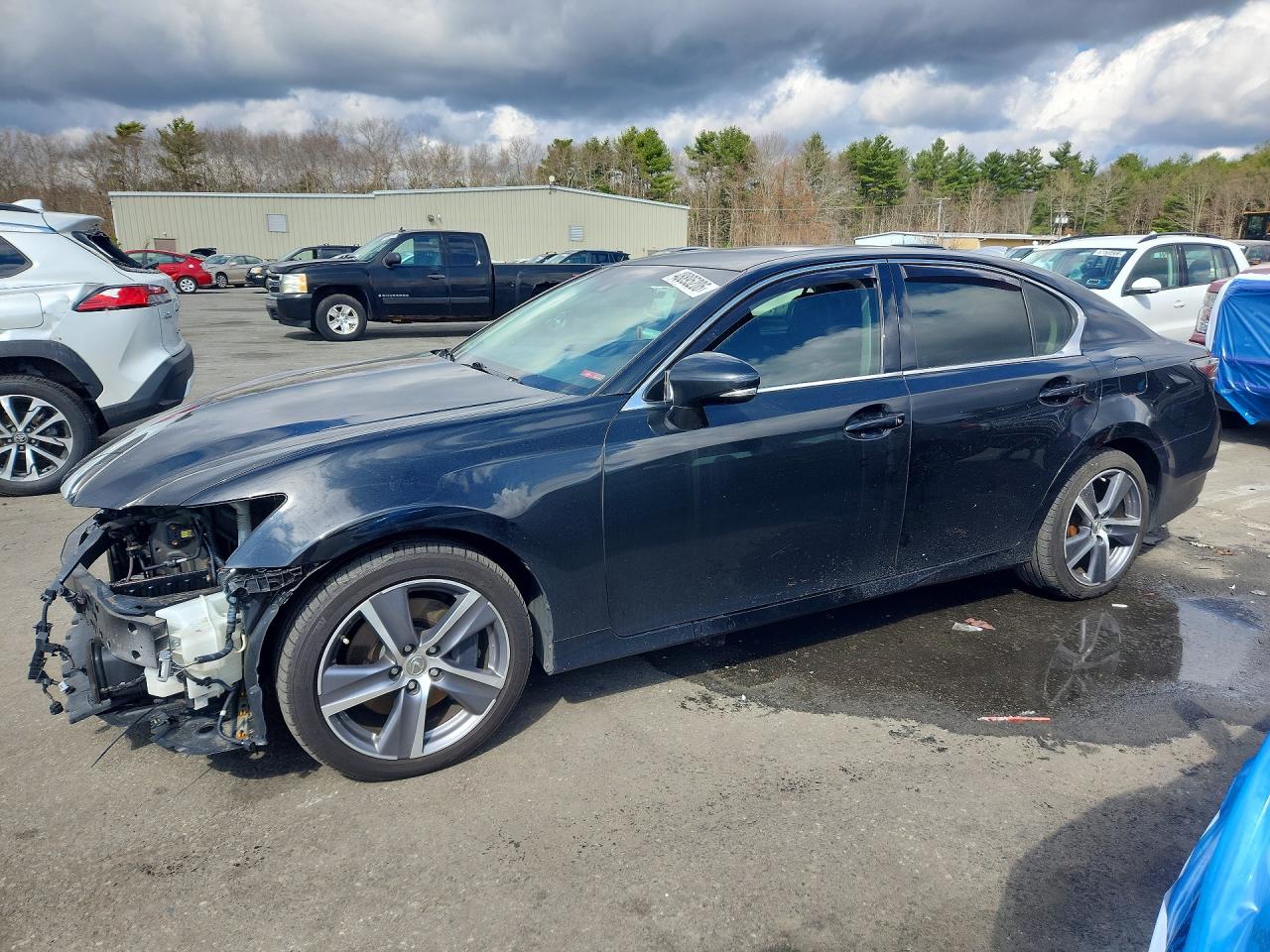 2018 Lexus GS 350 F Sport, VIN JTHCZ1BL6JA007576 — Front end