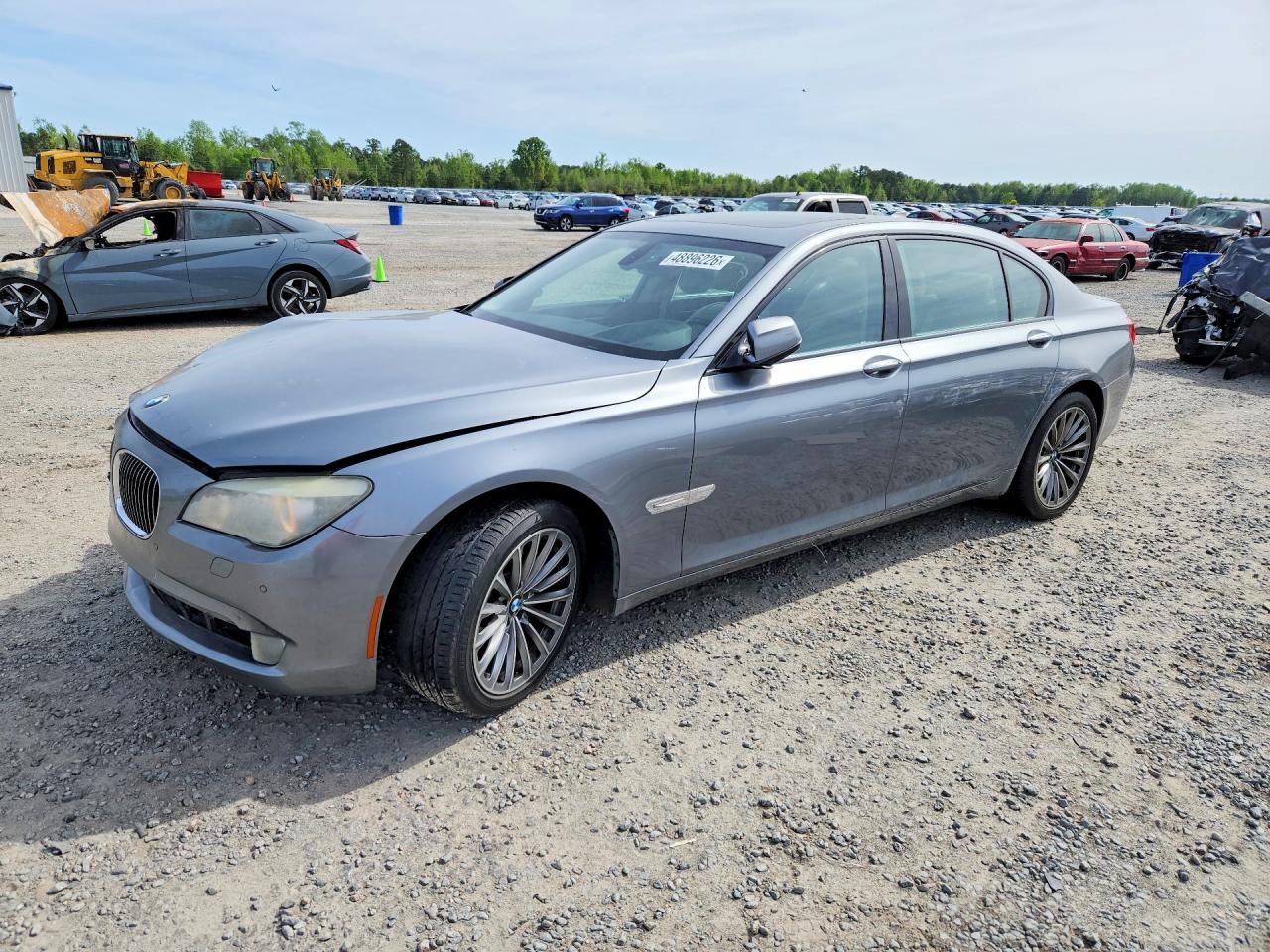 2011 BMW 7 Series 740Li, VIN WBAKB4C59BC574533 — Front end