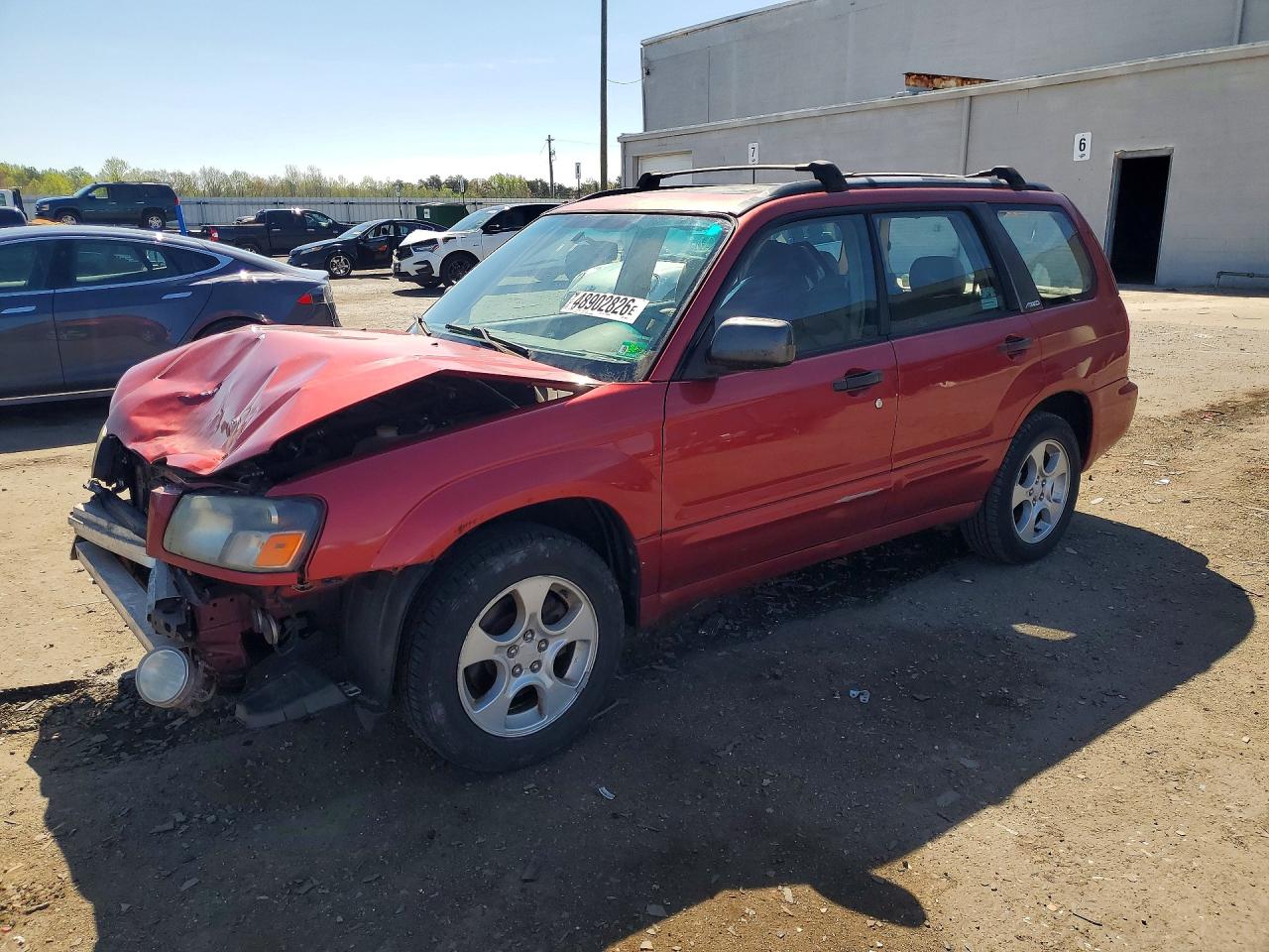 2004 Subaru Forester XS, VIN JF1SG65624G766948 — Front end