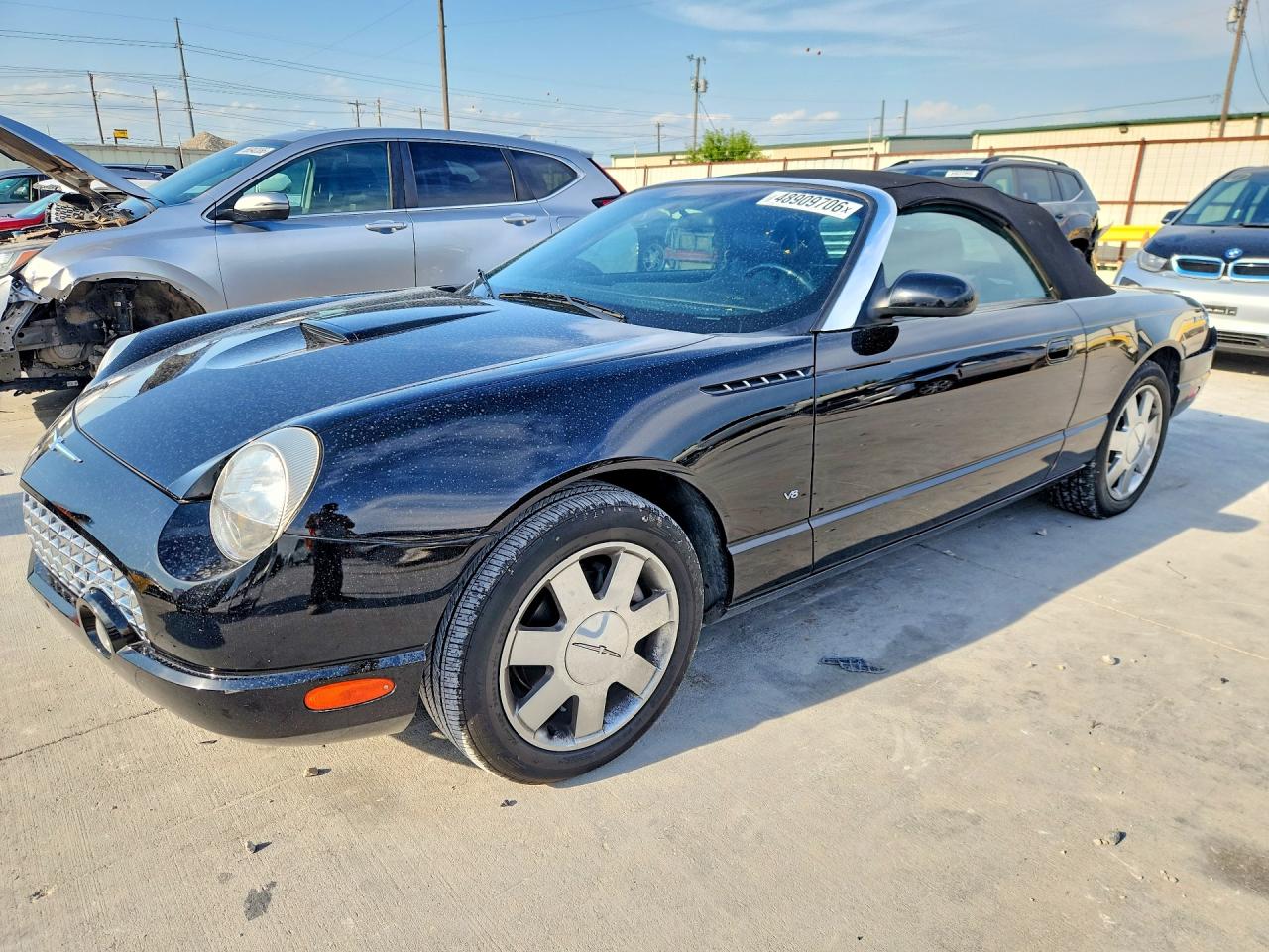 2003 Ford Thunderbird Deluxe, VIN 1FAHP60A63Y101503 — Rear end