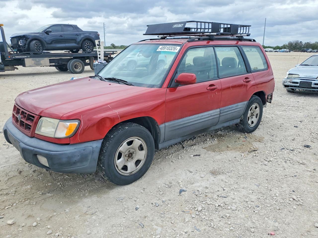 2001 Subaru Forester L, VIN JF1SF63501H752212 — Зад