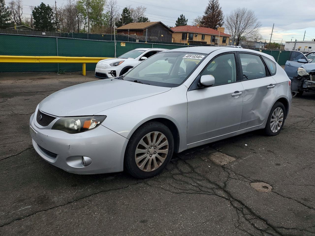 2008 Subaru Impreza i, VIN JF1GH61688H834792 — Бок