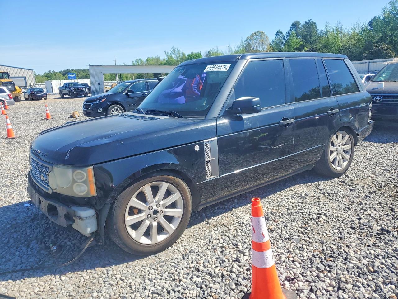 2008 Land Rover Range Rover SC, VIN SALMF13468A271180 — Front end