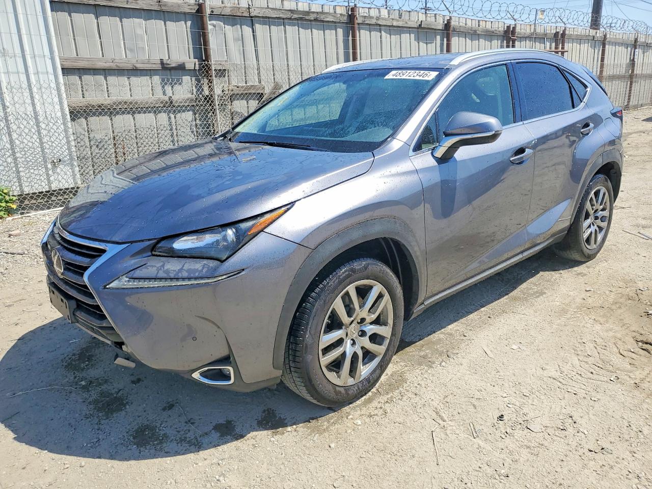 2016 Lexus NX F Sport, VIN JTJYARBZ7G2023495 — Rear end