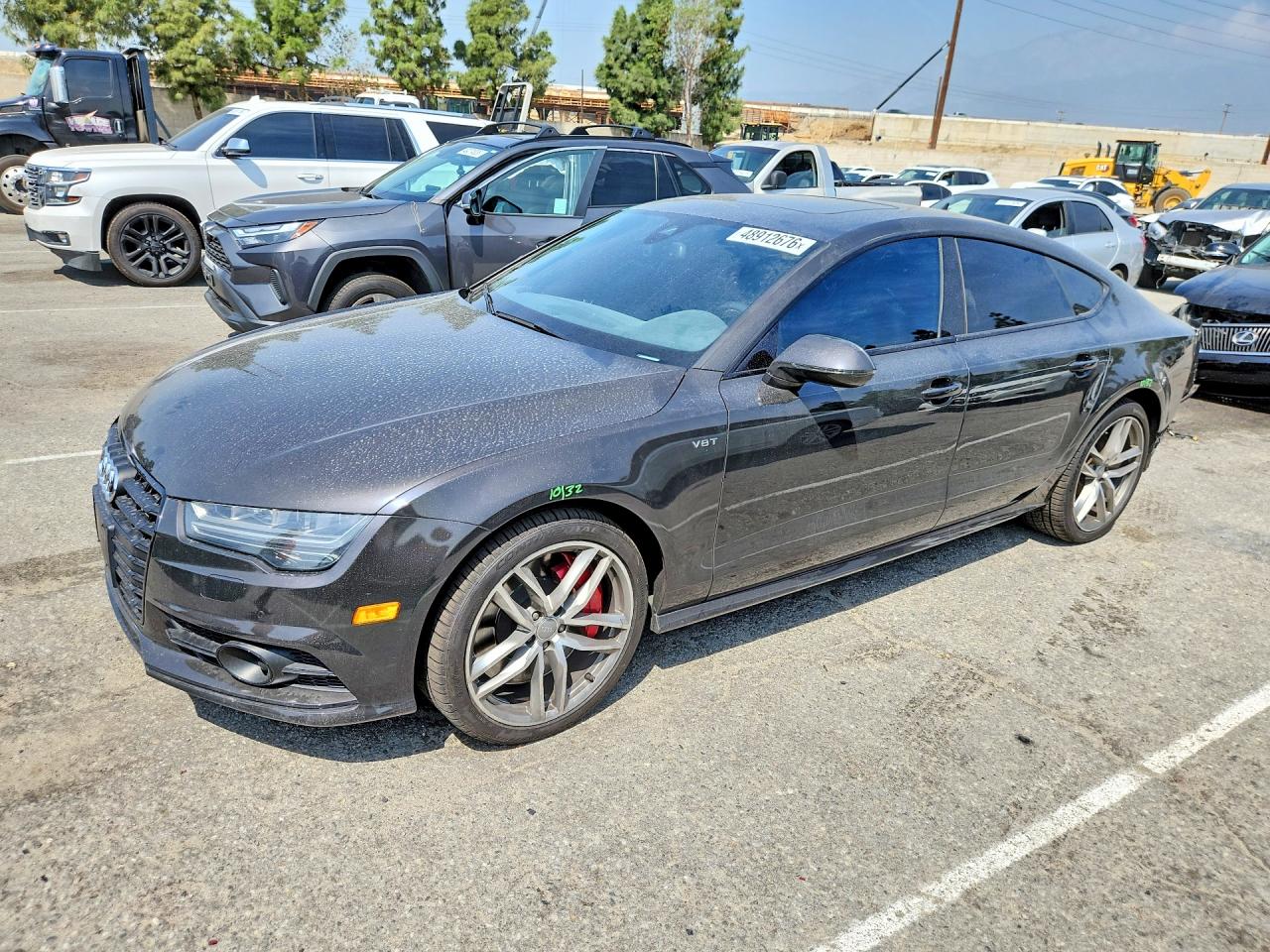 2017 Audi S7 Premium Plus, VIN WAUWFAFCXHN076871 — Rear end
