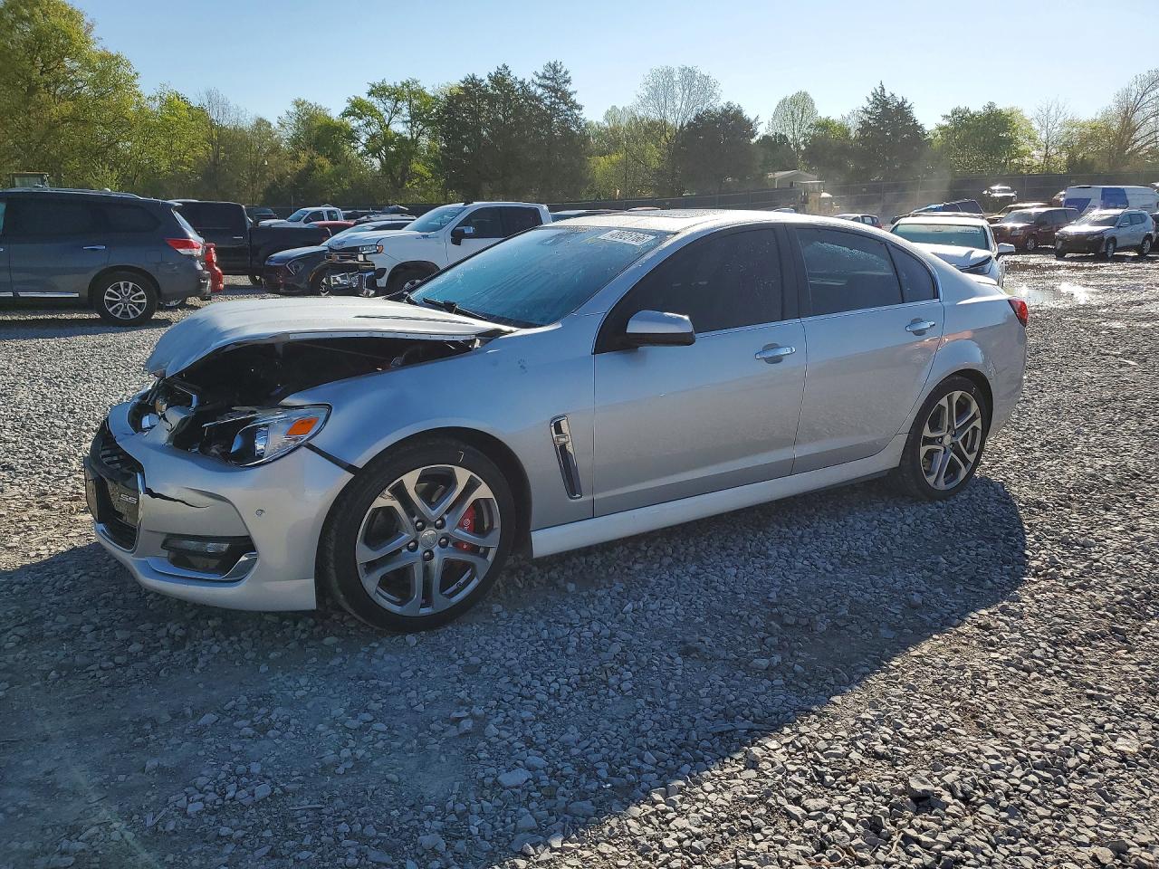 2017 Chevrolet SS, VIN 6G3F15RWXHL307068 — Front end