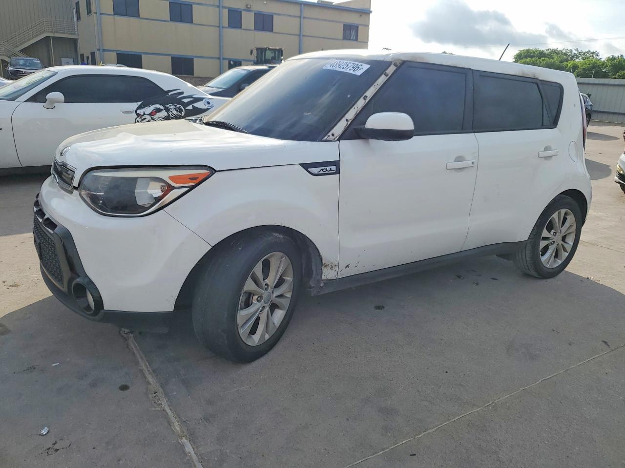 2016 Kia Soul +, VIN KNDJP3A59G7349137 — Пожар в салоне