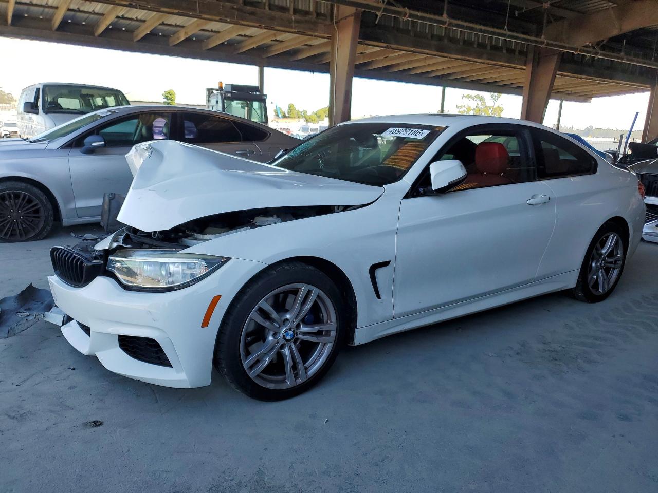 2014 BMW 4 Series 428i, VIN WBA3N3C5XEF712668 — Front end