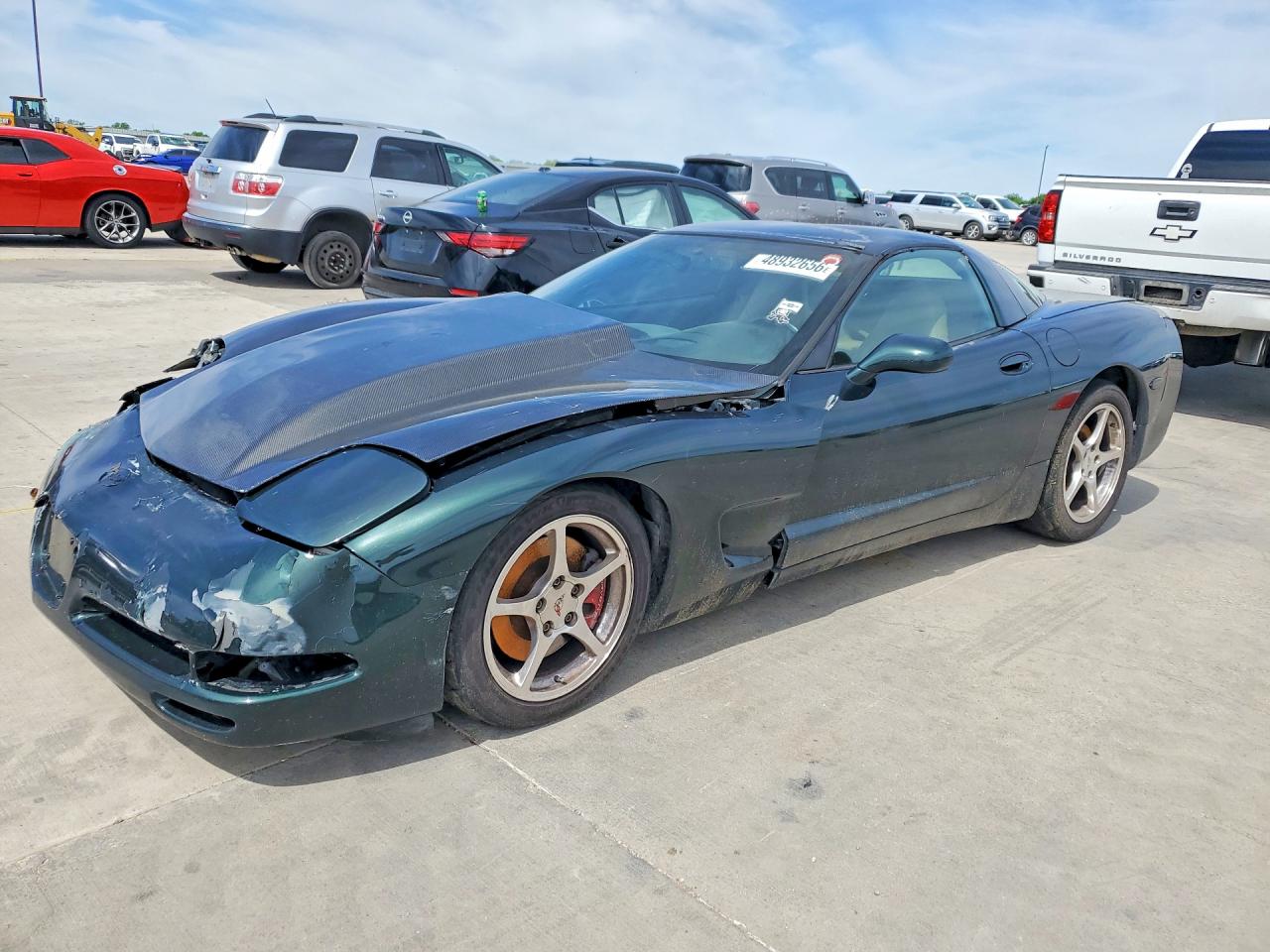 2000 Chevrolet Corvette, VIN 1G1YY22G3Y5128595 — Front end