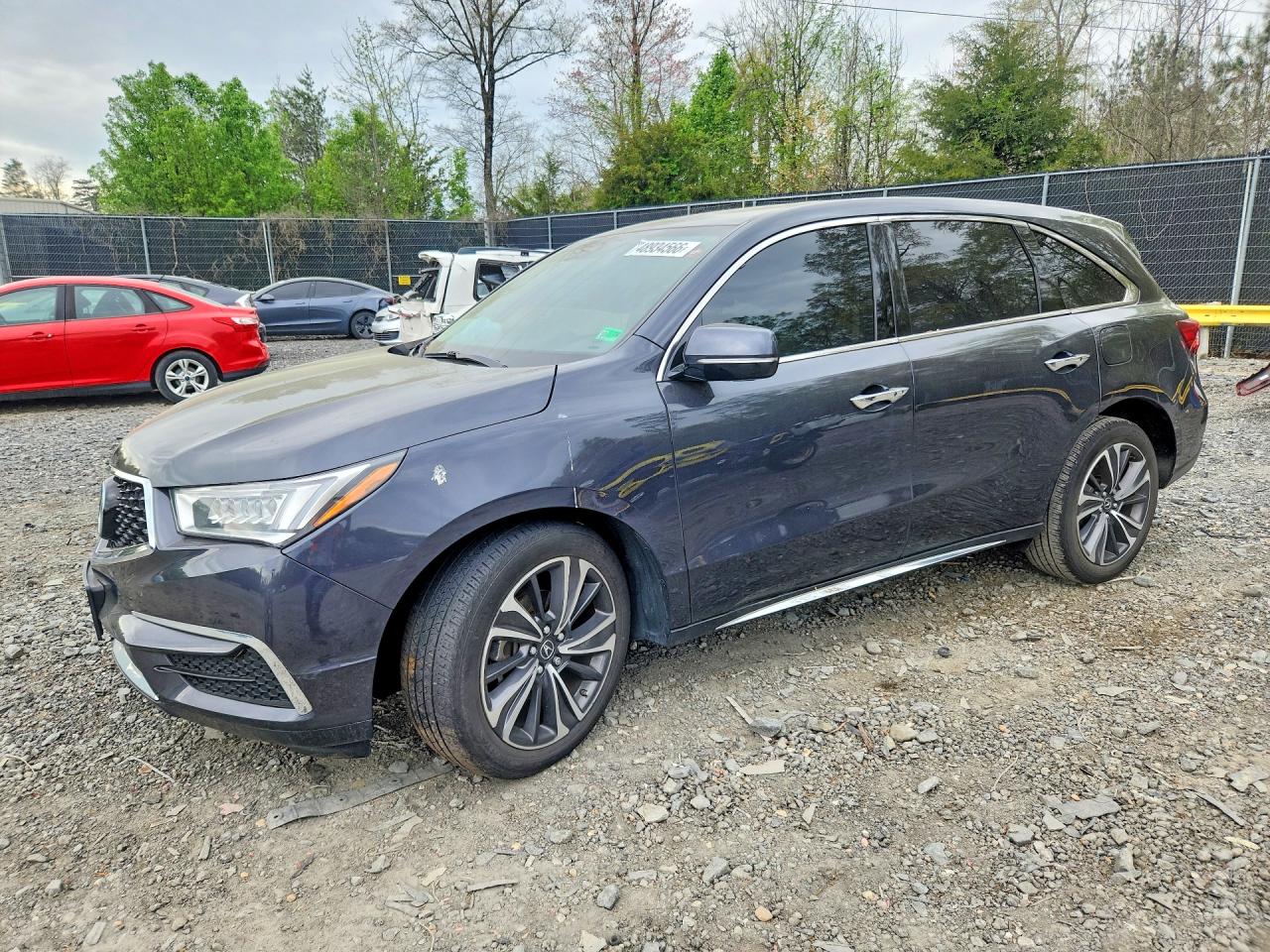 2020 Acura MDX Technology, VIN 5J8YD4H51LL825175 — Undercarriage