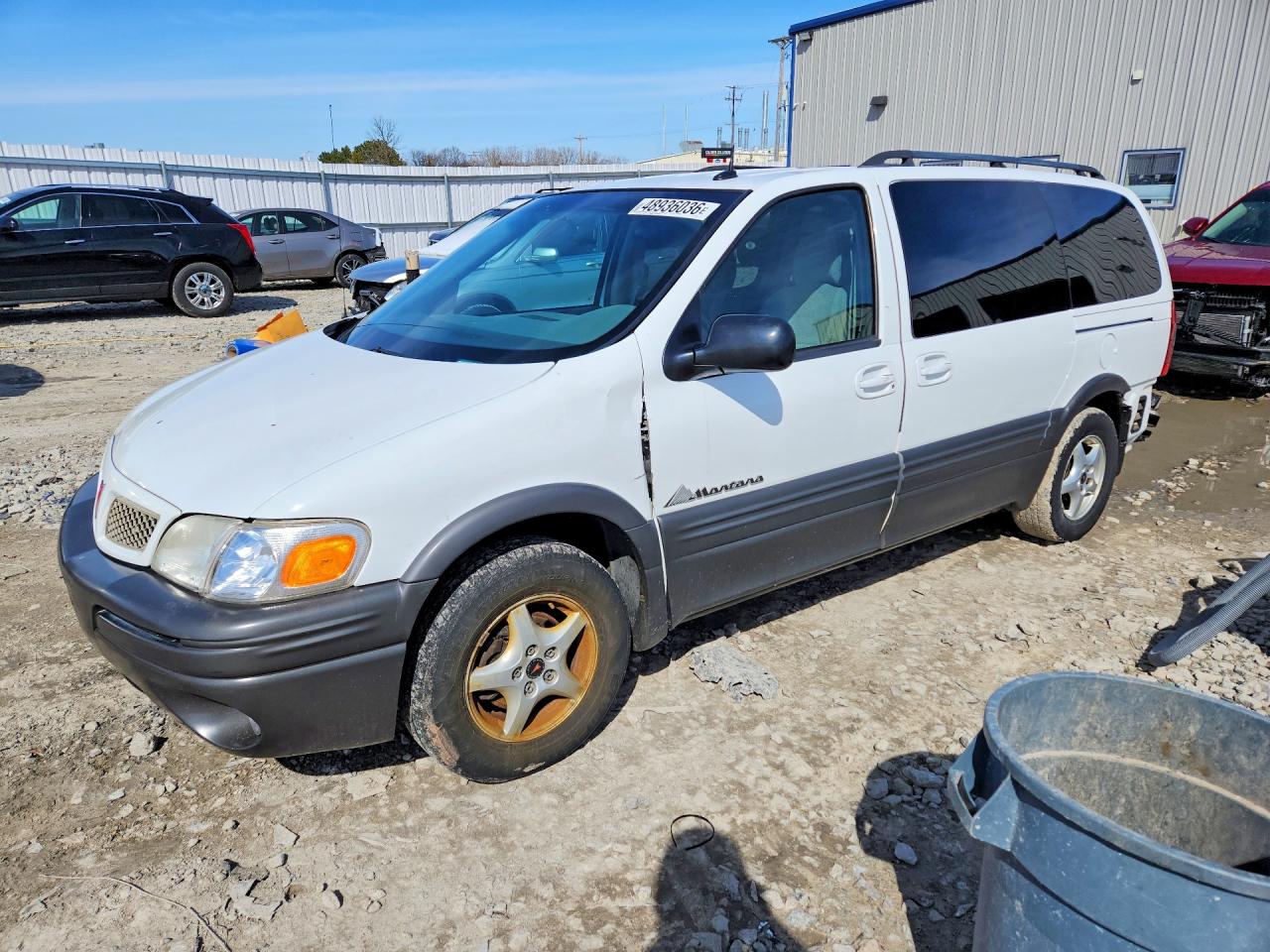 2004 Pontiac Montana 1SA, VIN 1GMDX03E74D135877 — Rear end