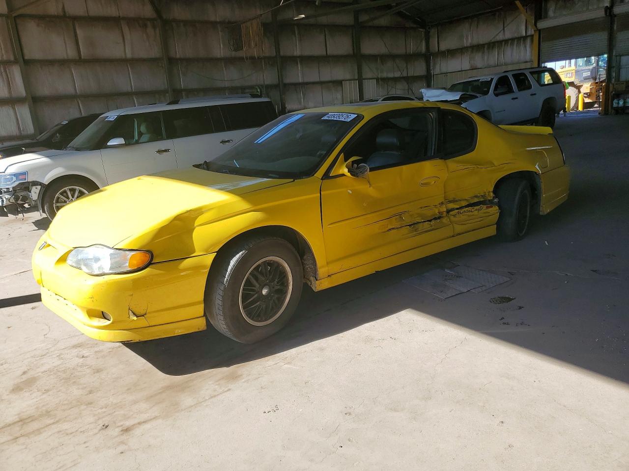 2003 Chevrolet Monte Carlo SS, VIN 2G1WX12K039305043 — Rear end