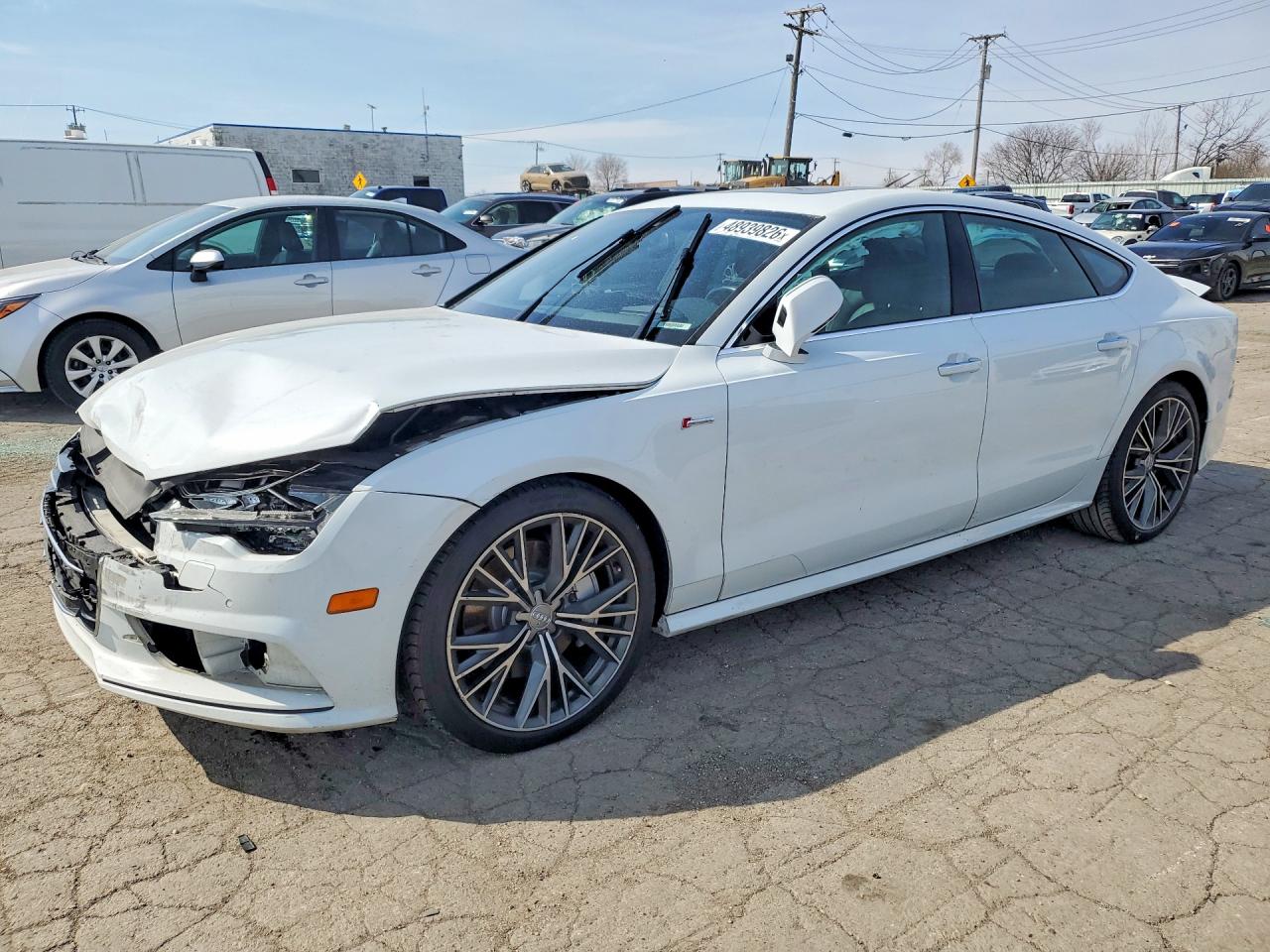 2017 Audi A7 Prestige, VIN WAU22AFCXHN083152 — Front end