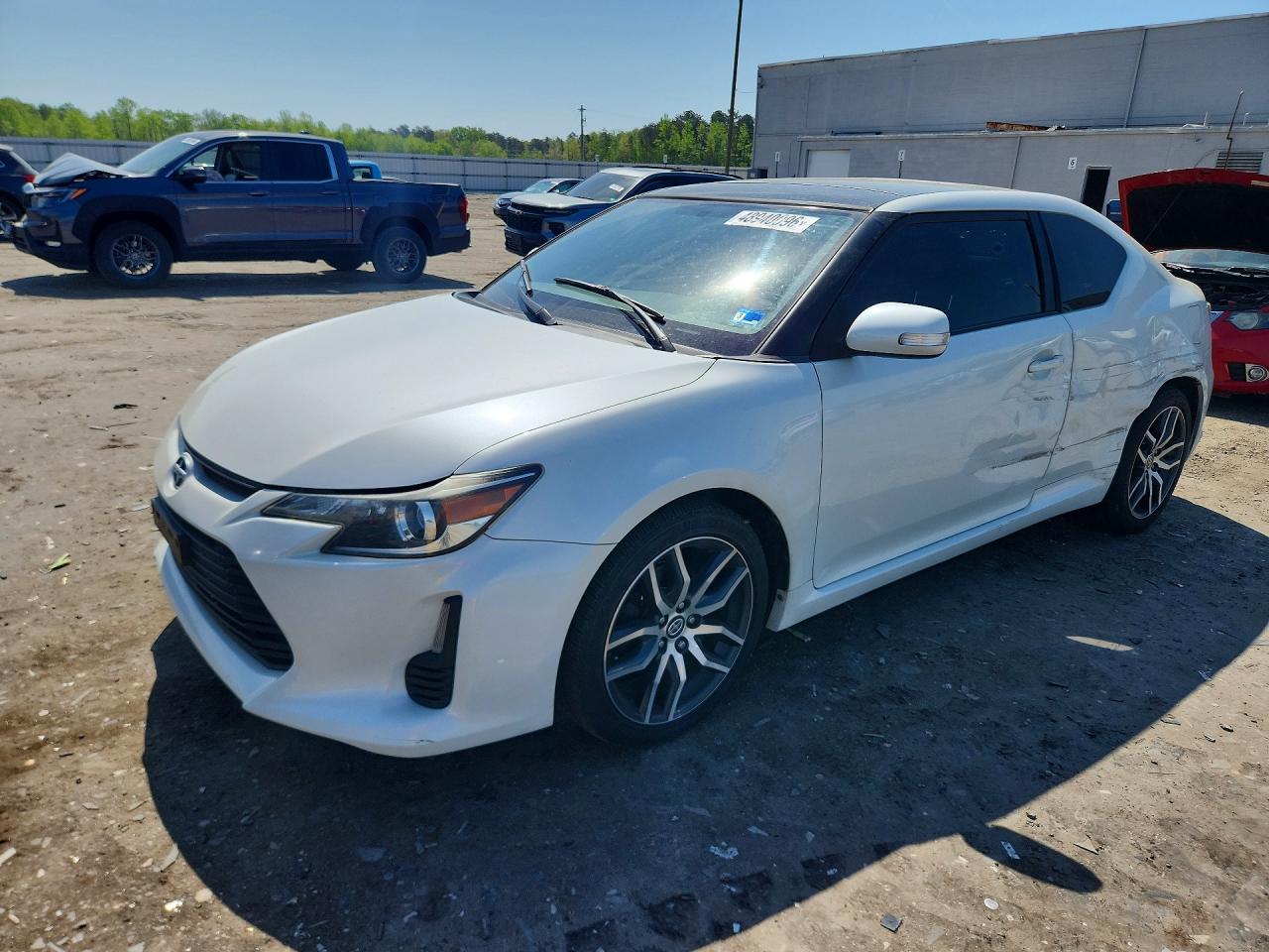 2015 Scion tC, VIN JTKJF5C78FJ006584 — Rear end