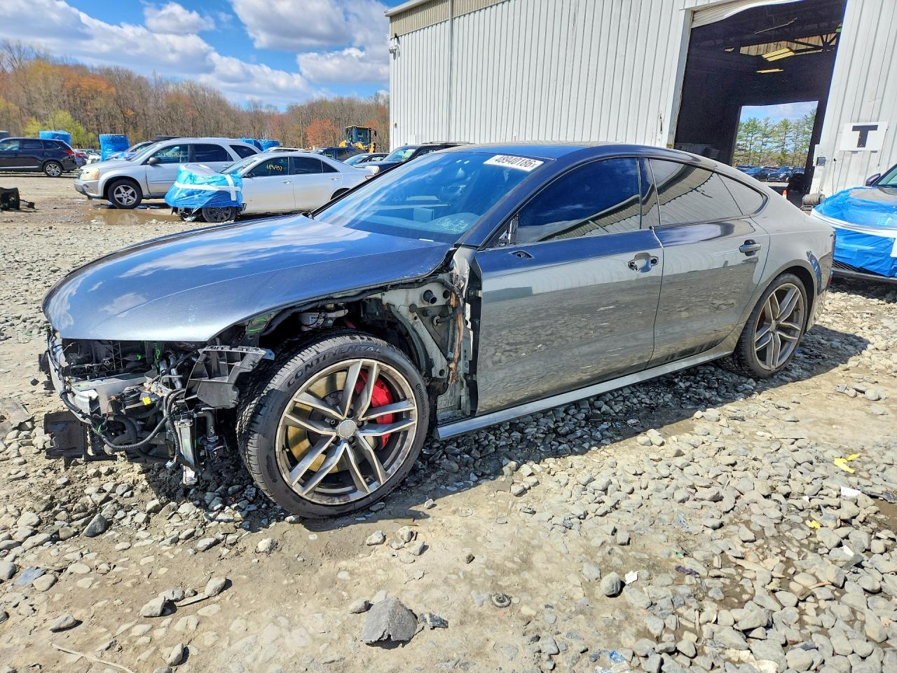 2017 Audi S7 Premium Plus, VIN WAUWFAFC4HN115762 — Front end