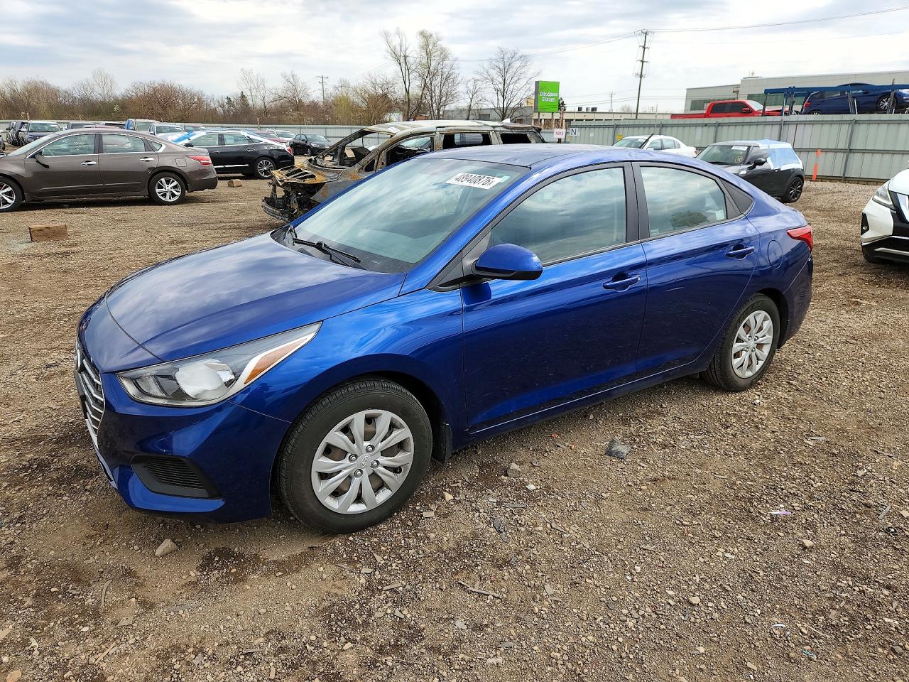 2020 Hyundai Accent SE, VIN 3KPC24A66LE109091 — Hail