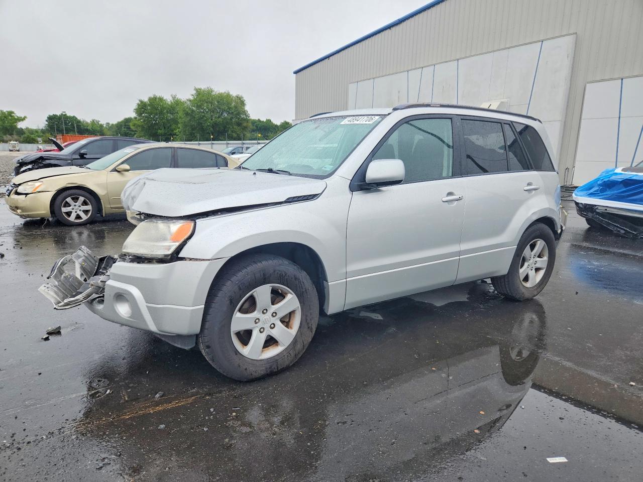 2010 Suzuki Grand Vitara XSport, VIN JS3TE0D49A4100251 — Rear end