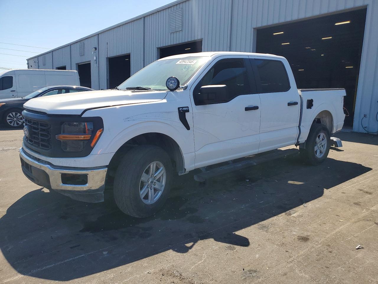 2024 Ford F-150 Police Responder XL, VIN 1FTFW1P81RKE35587 — Rear end