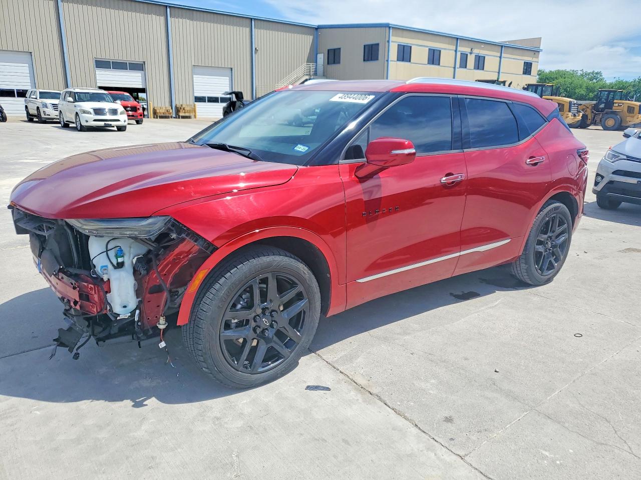 2021 Chevrolet Blazer Premier, VIN 3GNKBFRS1MS505450 — Front end