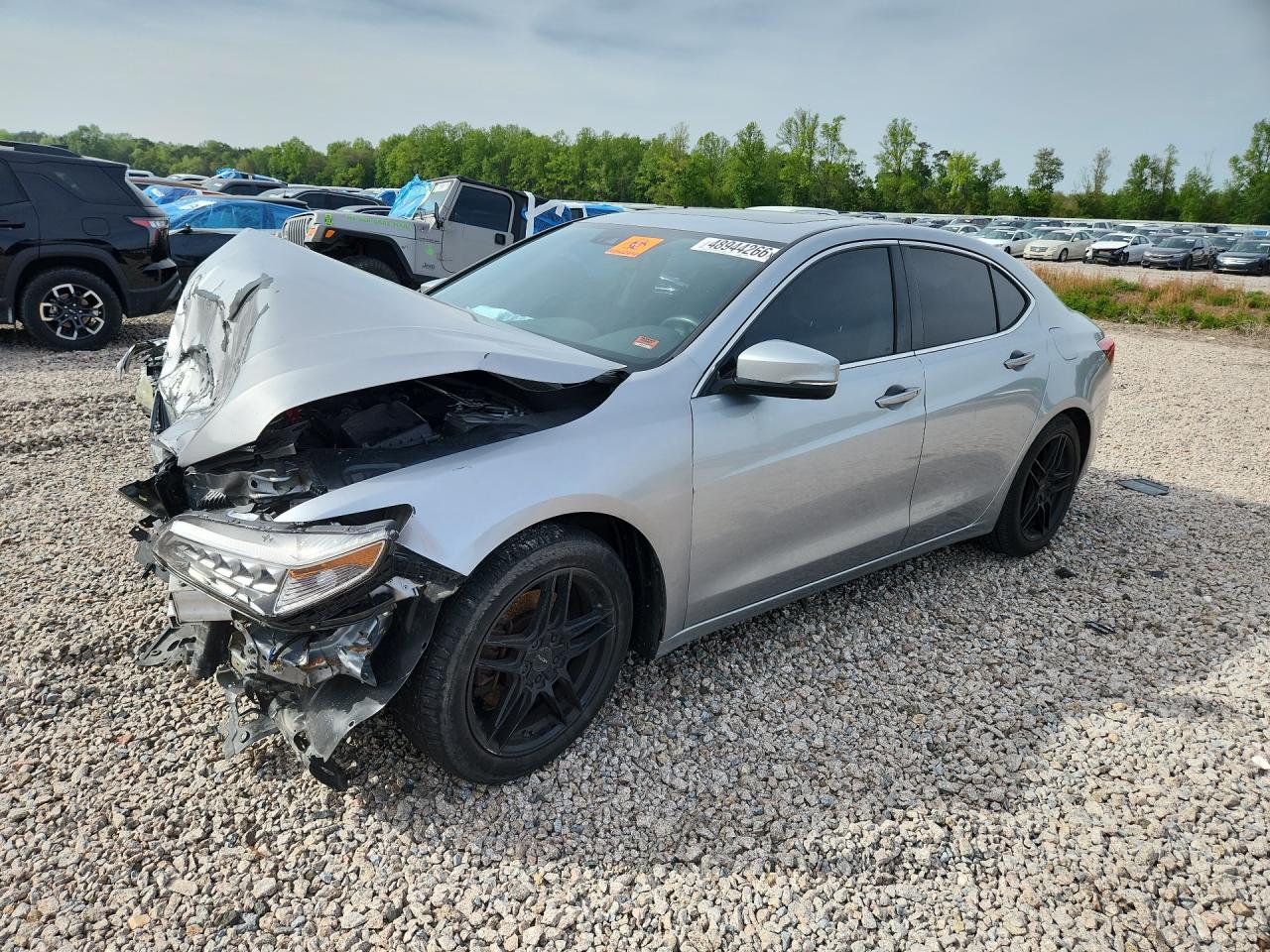 2017 Acura TLX Technology, VIN 19UUB1F52HA000609 — Front end