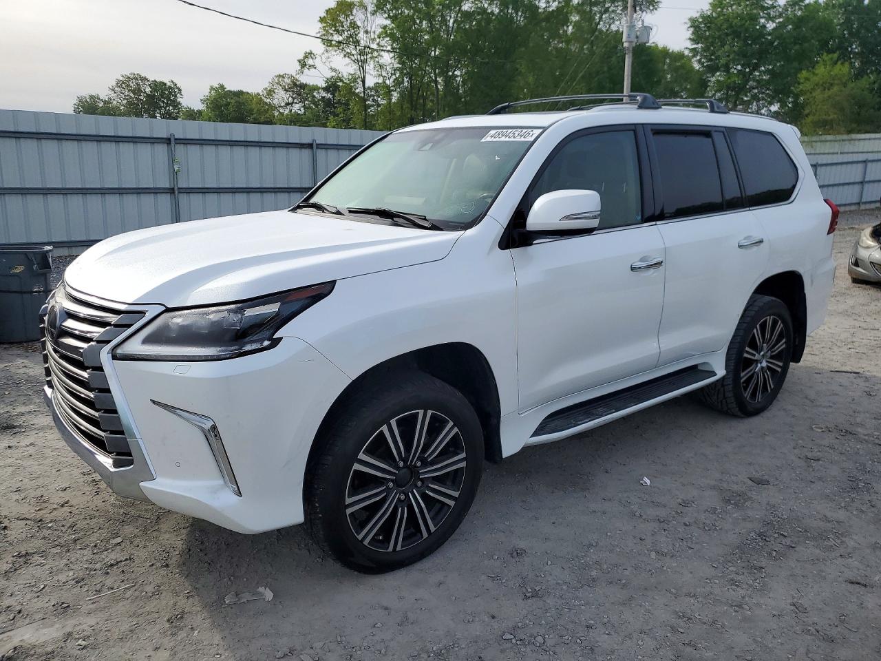 2021 Lexus LX 570, VIN JTJDY7AX4M4347521 — Minor dents and scratches