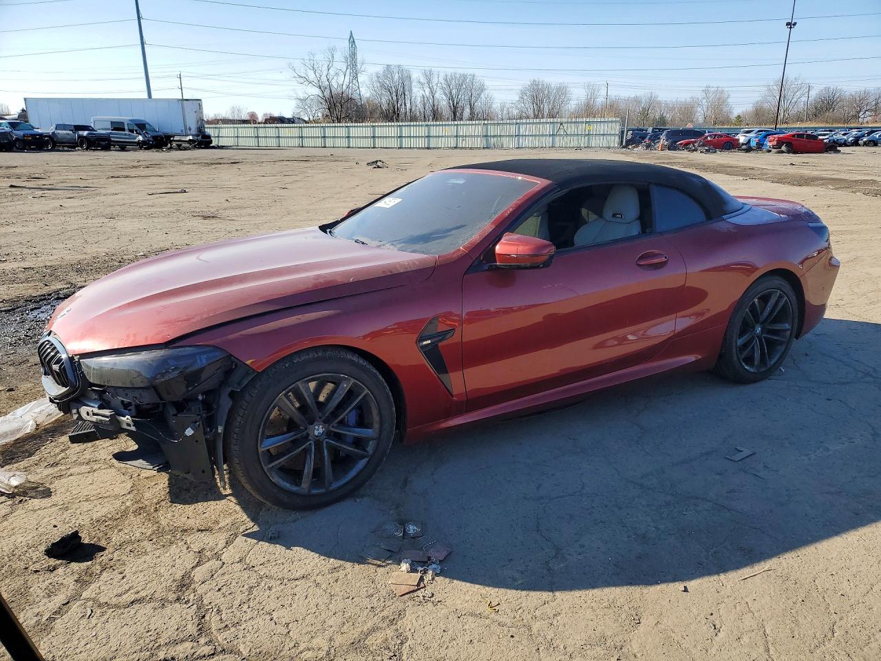 2020 BMW M8, VIN WBSDZ0C01LCD77017 — Front end