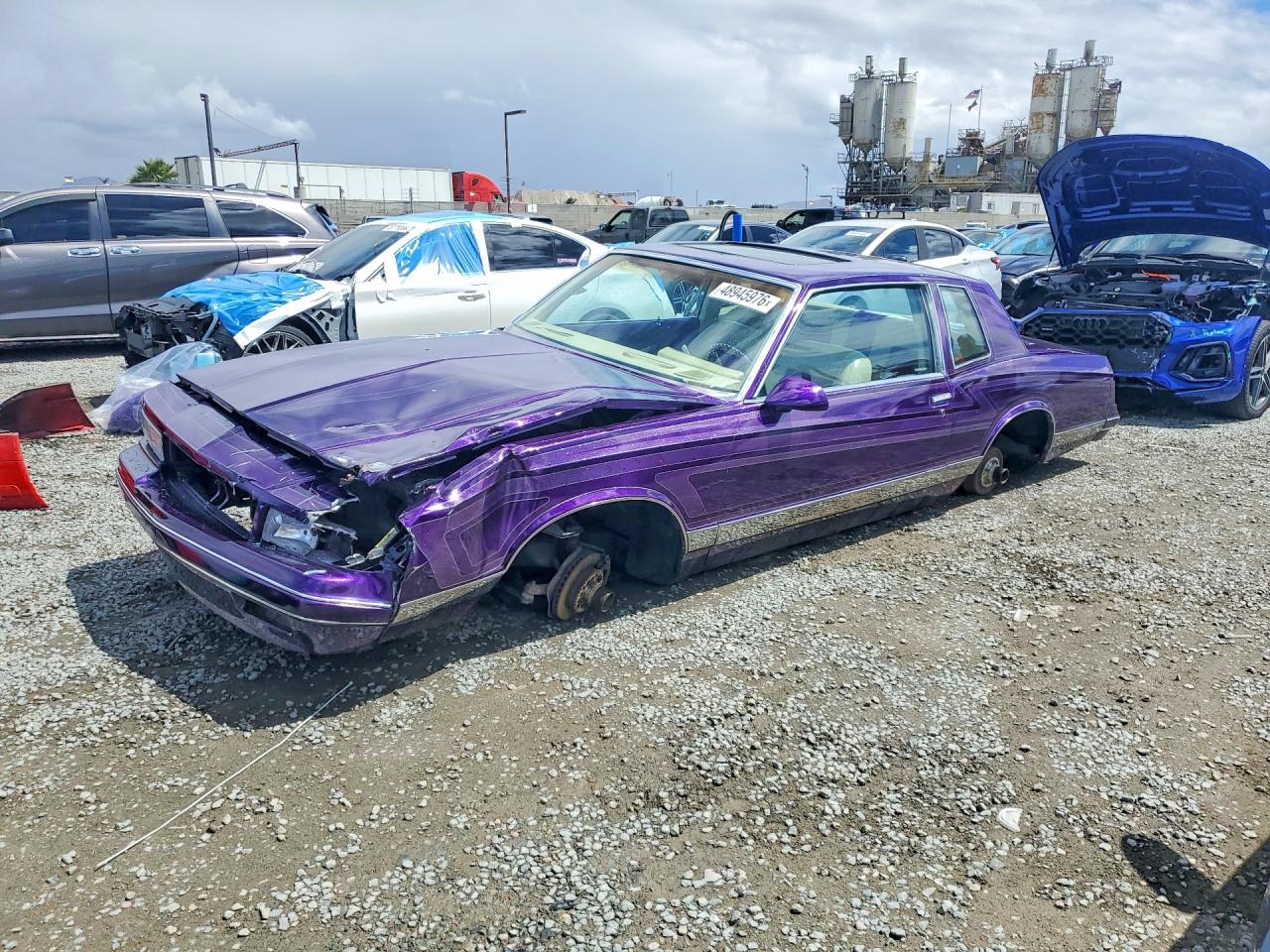 1981 Chevrolet Monte Carlo, VIN 1G1AZ37A1BZ415927 — Front end