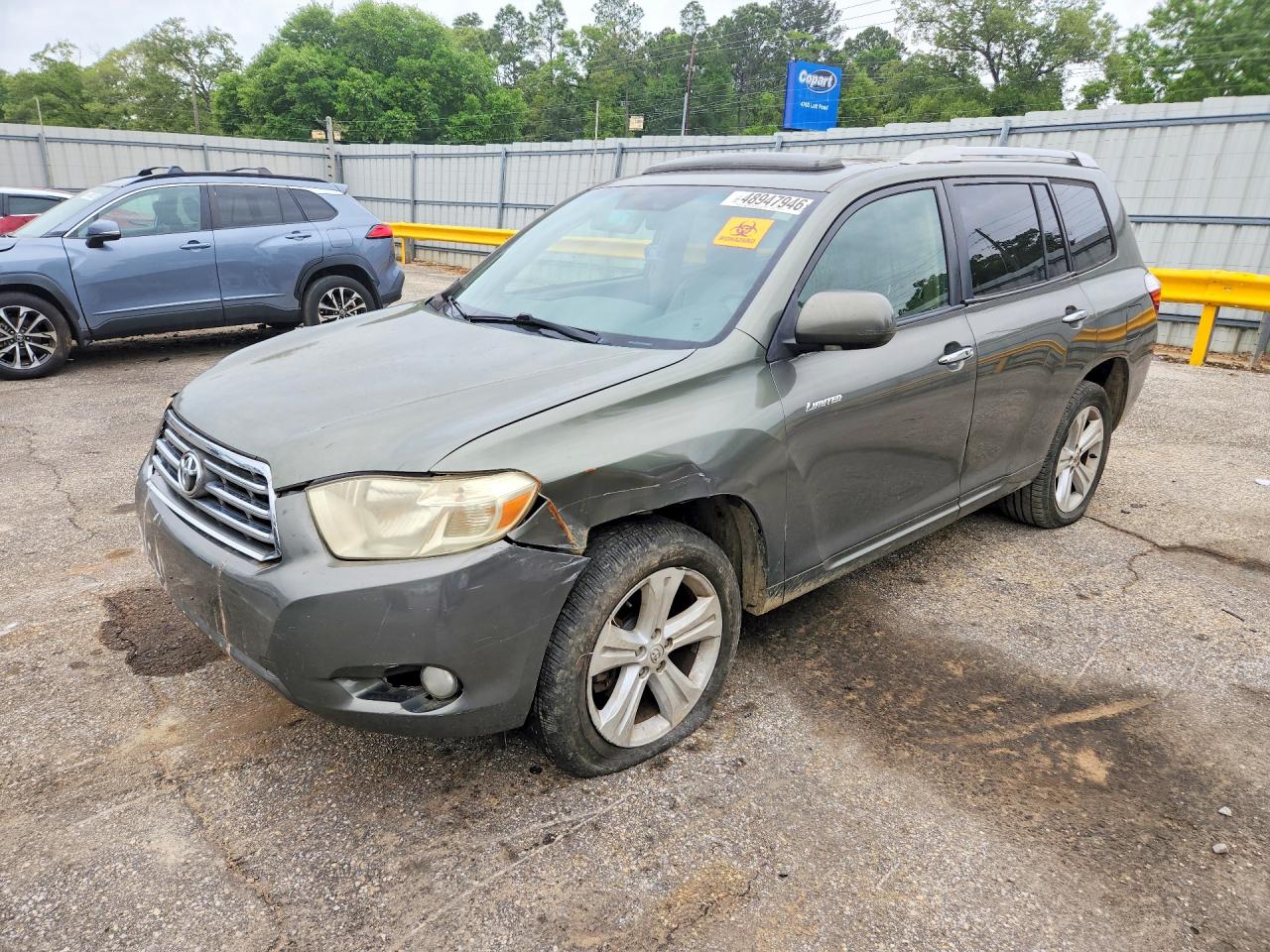 2009 Toyota Highlander Limited, VIN JTEDS42A892092125 — Side