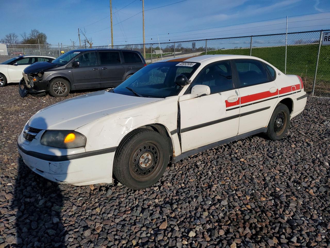 2003 Chevrolet Impala Police 9C3, VIN 2G1WF55K439356826 — Front end