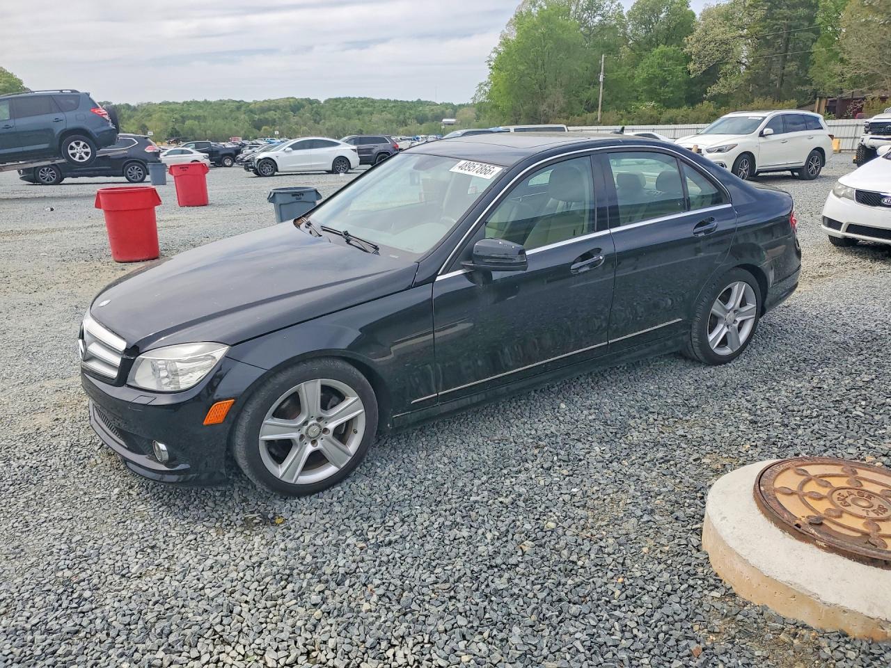 2010 Mercedes-Benz C 300 Sport, VIN WDDGF8BB7AR094410 — Ранее повреждён