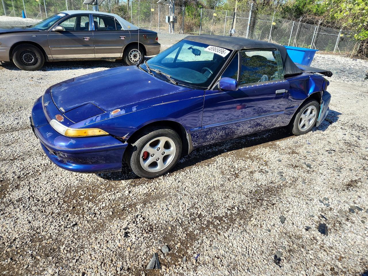 1994 Mercury Capri, VIN 6MPLT01Z8R8602900 — Rear end