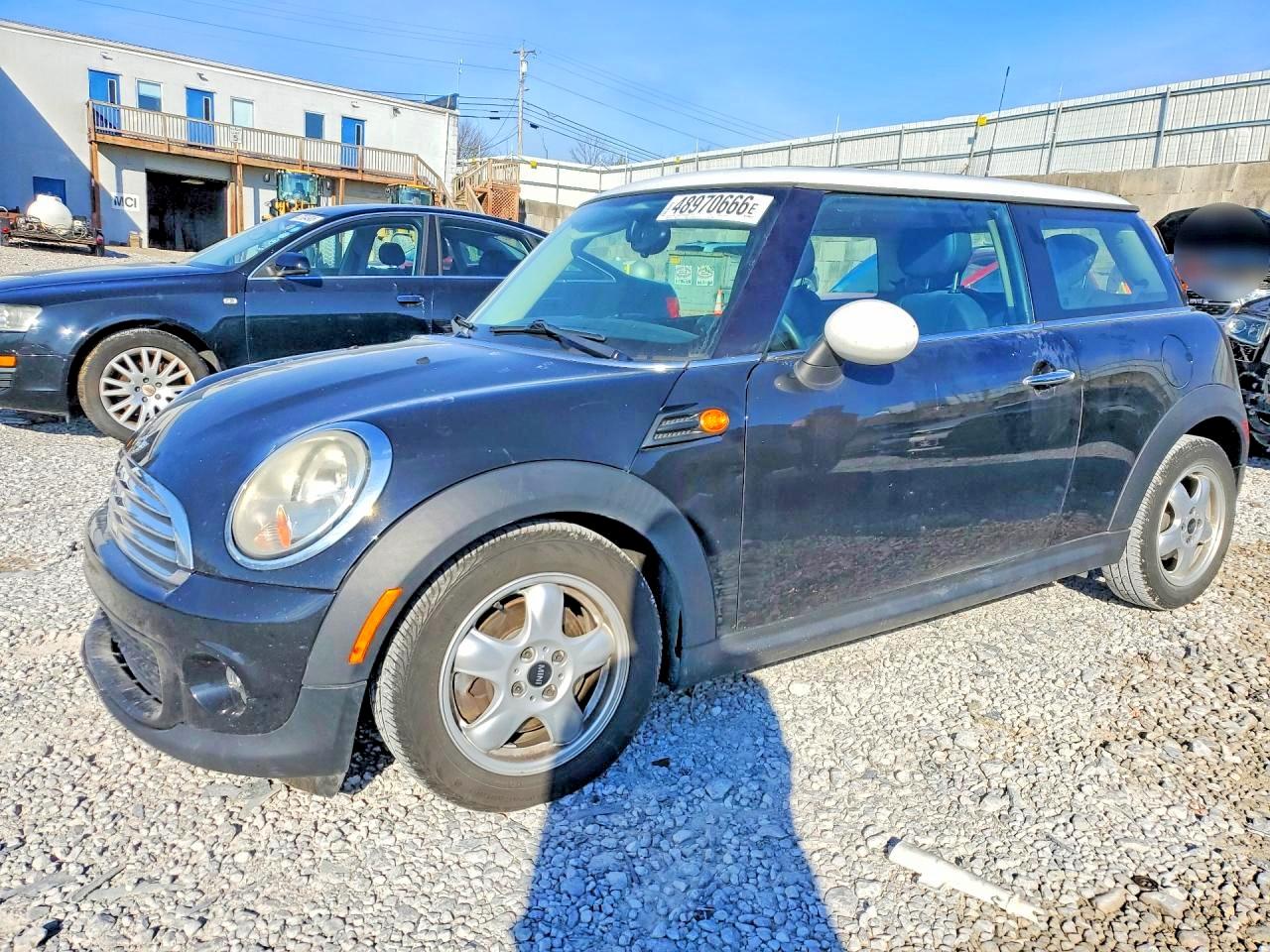 2011 MINI Hardtop, VIN WMWSU3C57BT094253 — Undercarriage