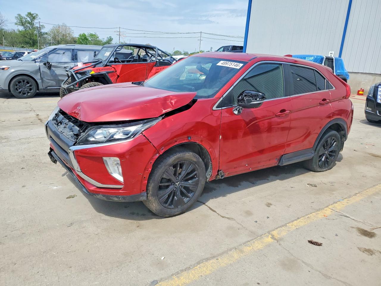 2018 Mitsubishi Eclipse Cross LE, VIN JA4AT4AA1JZ068339 — Front end