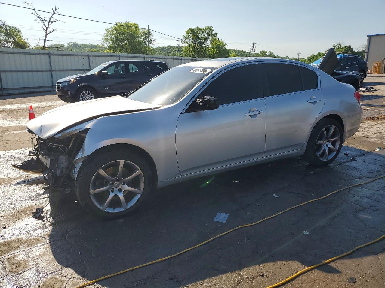 2013 Infiniti G37 x, VIN JN1CV6AR3DM357138 — Front end