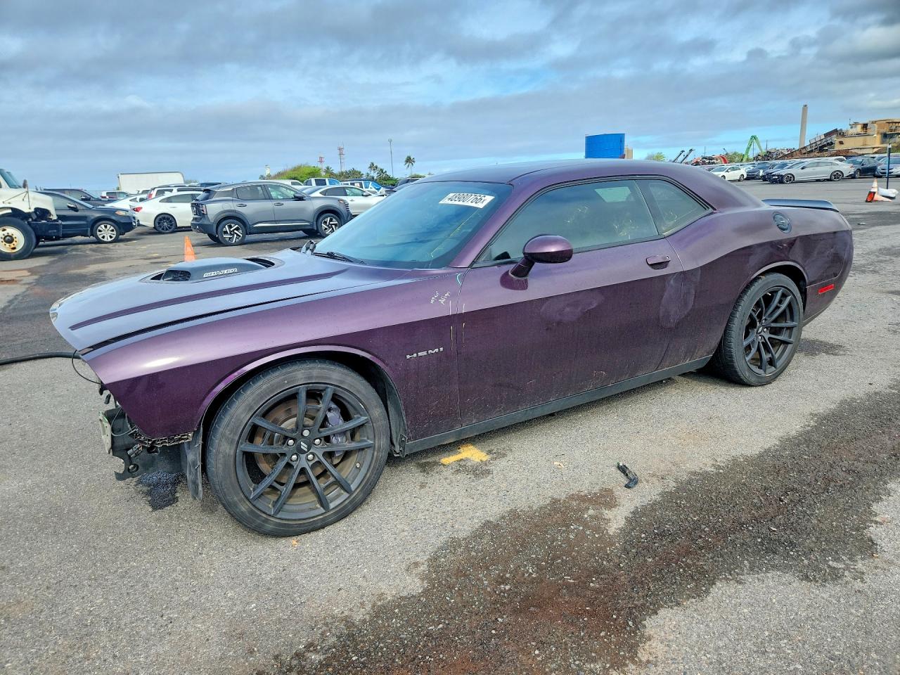 2021 Dodge Challenger R/T, VIN 2C3CDZBT5MH607059 — Front end