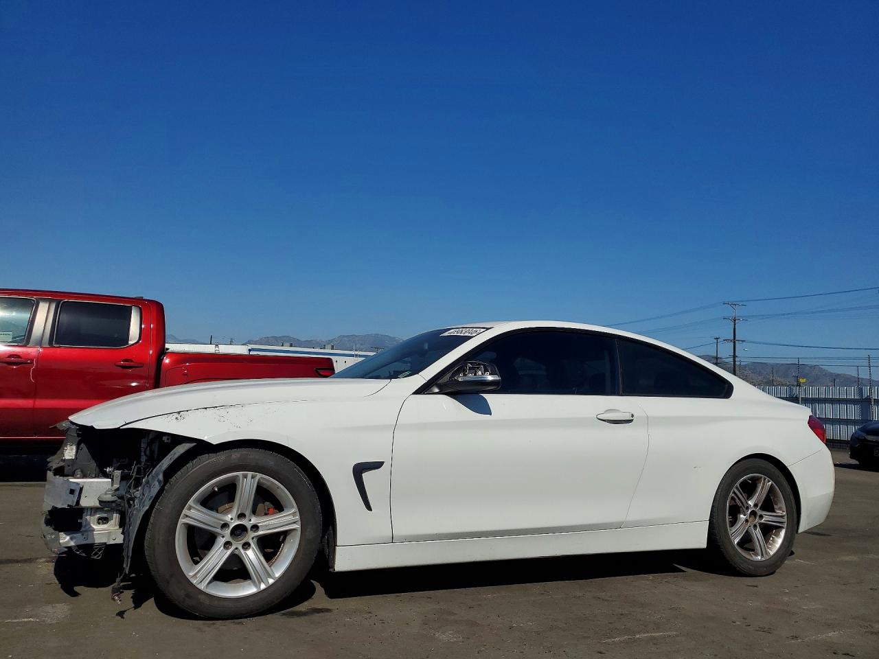 2014 BMW 4 Series 428i, VIN WBA3N7C55EK222024 — Front end