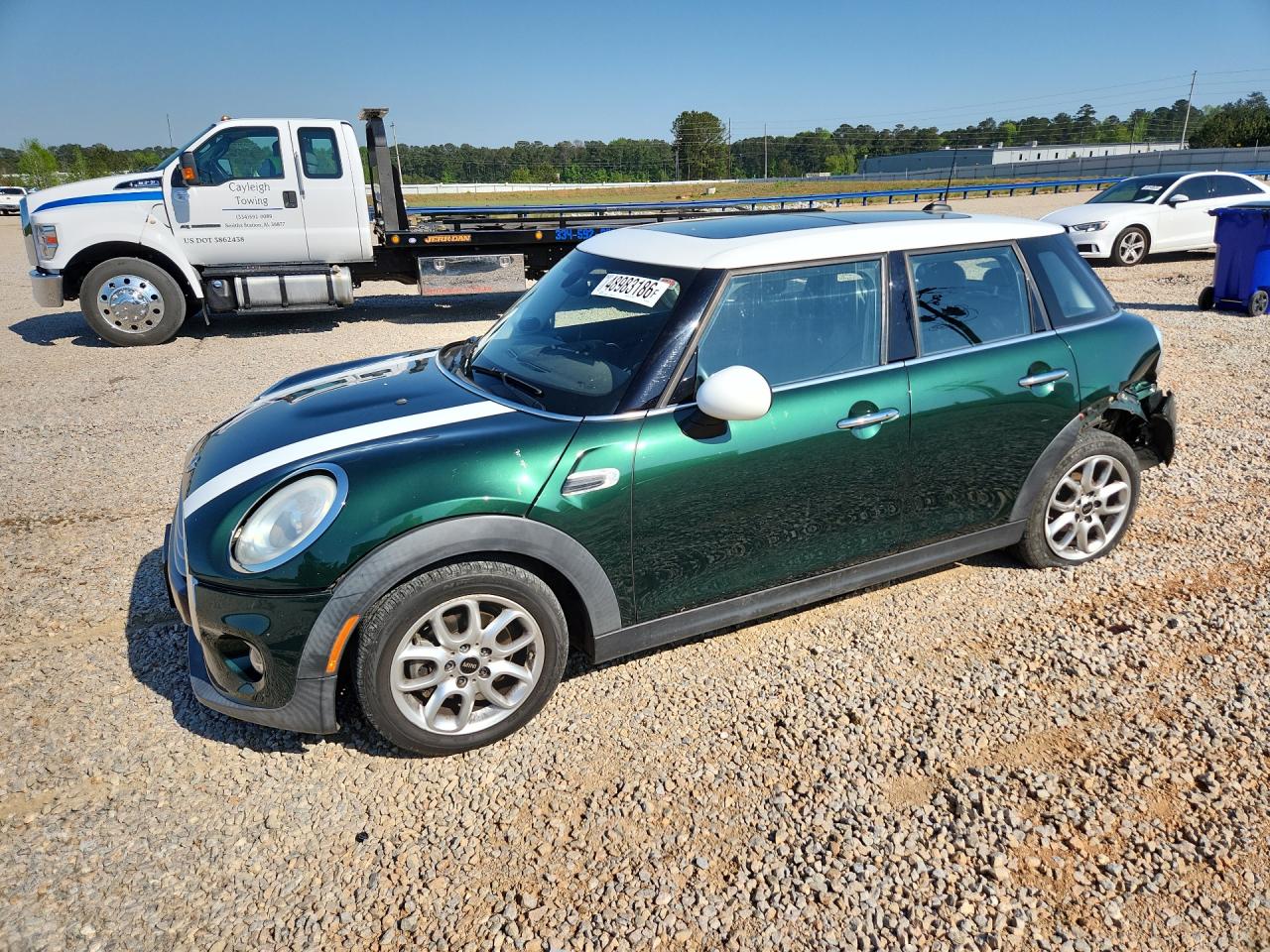 2015 MINI Hardtop 4 Door, VIN WMWXS5C58FT837595 — Rear end