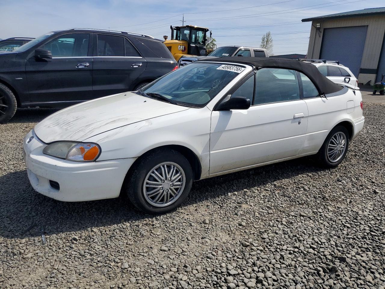 1997 Toyota Paseo, VIN JT5FC52HXV0038937 — Front end