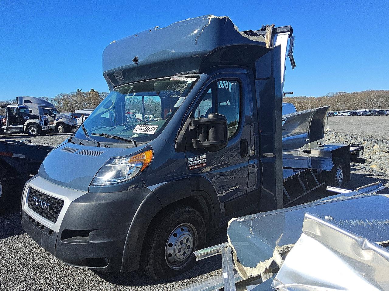 2022 Ram ProMaster, VIN 3C7WRVMG5NE136744 — All over