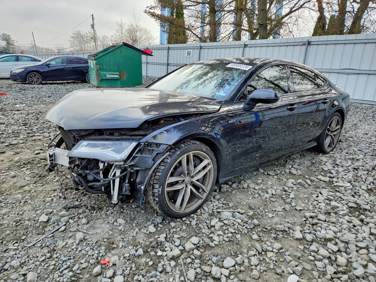 2015 Audi S7, VIN WAUW2AFC3FN010073 — Front end
