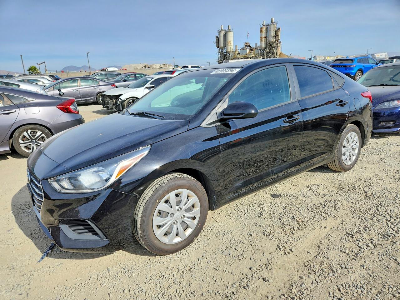 2022 Hyundai Accent SE, VIN 3KPC24A6XNE172956 — Front end