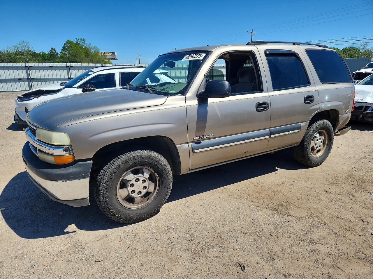 2003 Chevrolet Tahoe LS, VIN 1GNEC13V83R139617 — Rear end