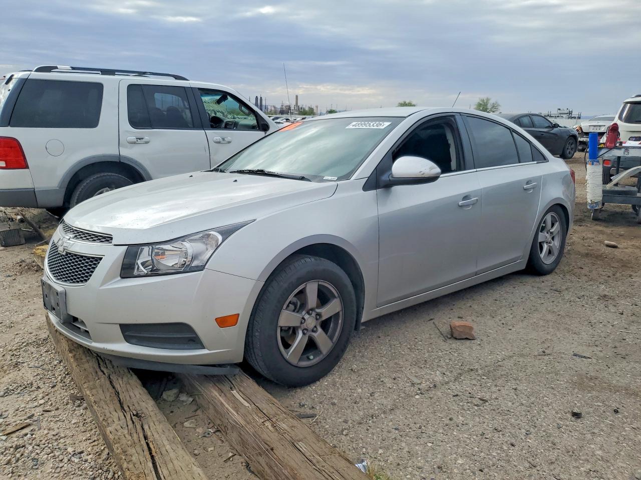 2014 Chevrolet Cruze LT, VIN 1G1PK5SBXE7384011 — Undercarriage