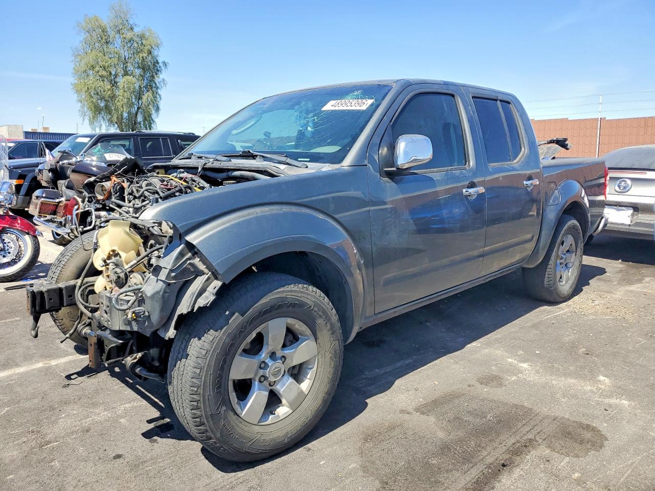 2009 Nissan Frontier SE, VIN 1N6AD07UX9C423789 — Stripped